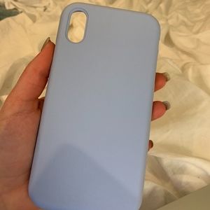 iPhone XR Silicone Case: Light Blue